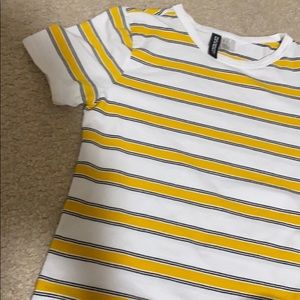 H&M striped baby tee